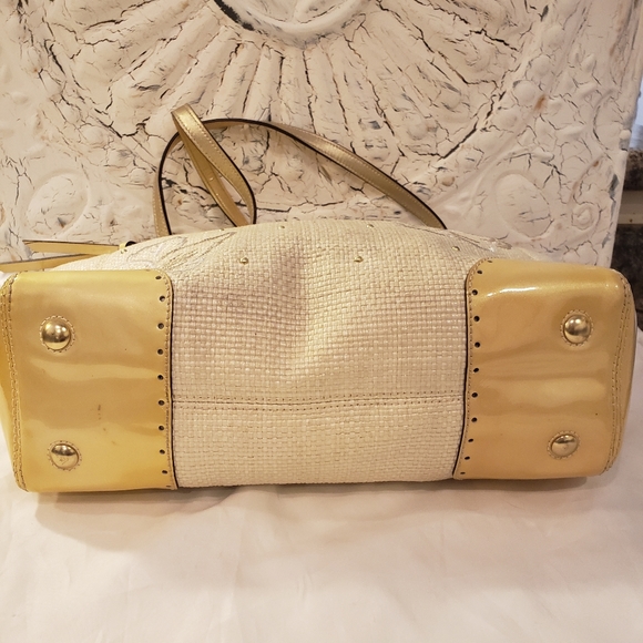 Coach Limited edition Hamptons Floral Straw Bag 98 - Picture 6 of 16